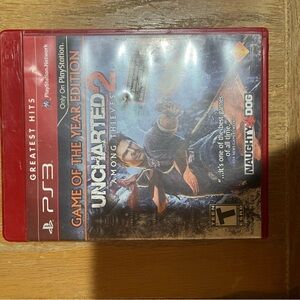 Uncharted 2: Among Thieves - PS3 Game (Red Case)